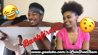 Why Are You Cheating On Me Prank BACKFIRES Reaction (DK4L Pranks) |Lolo & Free Team|