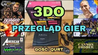 Borsuk Retro Gry TV: 3DO - Przegląd Gier #1 (GOŚĆ: QURT), Model: Panasonic FZ-10