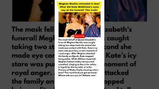 KATE&rsquo;S ICY REVENGE! MEGHAN CAUGHT SHAKING?! ❄️🔥 #KateMiddleton #MeghanMarkle #RoyalFeud