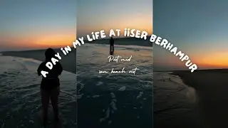 Post mid sem beach visit | IISER Berhampur| markandi beach 🏖️ |#iiser  #iit #iisc