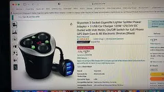 3 Socket Car Power Splitter Charger by Skyocean Update Review