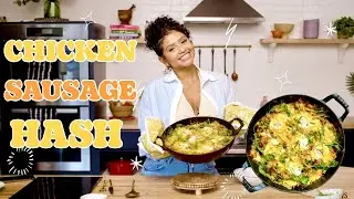 Chicken Sausage Hash | One-Skillet Brunch Banger! | Cookin&rsquo; with Tee
