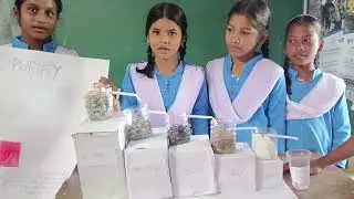 Water purifier project at Government higher secondary School Boripadar