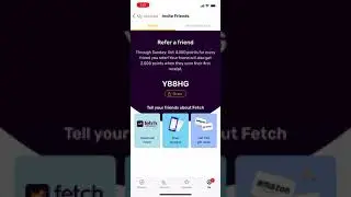 *BEST WAY HOW TO GET POINTS ON FETCH REWARDS* USE MY CODE FOR 4K *EASY*