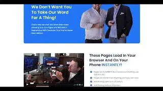 BEAUTIFUL 2.0 LANDING PAGES DONE IN 60 SECONDS - Poplinks APP