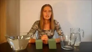 #8 Jak namoczyć gąbkę do kwiatów? Gąbka Florystyczna Oasis - Test Florystyczne DIY
