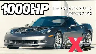 1000HP SUPERCHARGED V8 C6 CORVETTE || HOW TO BUILD A TRACKHAWK KILLER UNDER $10K