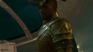 Leaving Iron throne with Duke Ravengard and Omeluum