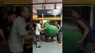 How does compressed sofa packaged.
