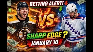 BRUINS vs RANGERS 🔥 Market Is SCREAMING Boston?! | NHL Betting Breakdown