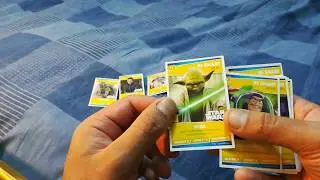Sainsbury's Disney Heroes Cards [The Whole Yellow Set]