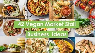 42 Vegan Street Food Ideas | Profitable Street Food Market Stall Business Ideas