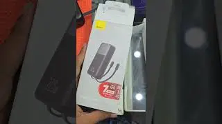 Baseus Comet Series 20000mAh Powerbank With Built In Dual Cable (Lightning & Type C)