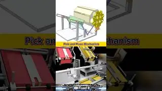 Efficient Pick and Place Mechanism | Automated Material HandlingSystem in Action #automatedmachinery