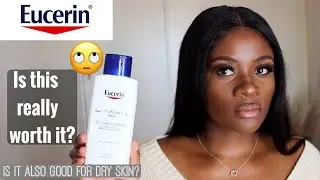 ОБЗОР ЛОСЬОНА ДЛЯ ТЕЛА EUCERIN Urea Repair Plus | Лиз Ноэль ✨