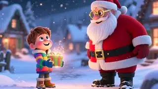 Christmas Magic with Santa | AI Kids Cartoon Song | Magical Christmas Nursery Rhymes for Children