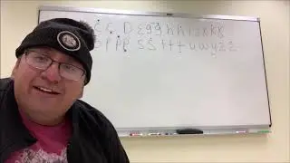 Dakota Alphabet