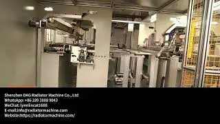 Fully Automatic Car Radiator Plastic Tank Crimping Line