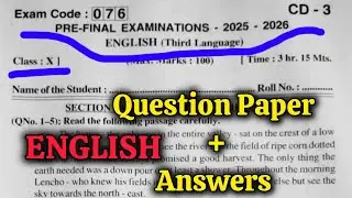 10th 💯PRE-FINAL 