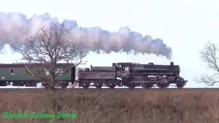 'The Mid-Hants Railway' on a glorious January 2nd 2017