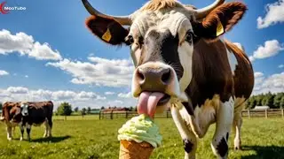 MooTube Presents: Flying Cow Dance Party 🎈🐮