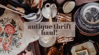 Antique Thrift Haul | Farmhouse Decor, Artwork, and More!