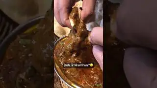 Nihari With Tandoori Roti.. #streetfood #jamamasjid #ramadan #iftar #nonveg