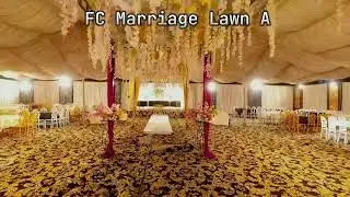Valima Setup @ FC Marriage Lawn