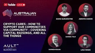 Crypto Cares: How to Support Our Communities Through Community | Panel