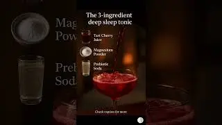 Stop Tossing and Turning! The Evolved Sleep Drink Recipe #ProductReview #SleepTest #Insomnia #shorts