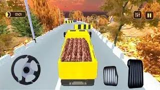 Mountain Truck Uphill Offroad Cargo Transport Driving Game | Truck Racing Games 3D | Truck Driving