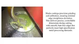 Goodklife High Precision Metal Slitting Circular Blade