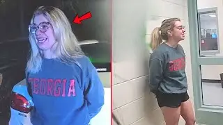 Drunk Girl Causes a Shocking Police Pursuit Before DUI Arrest