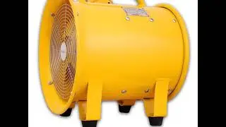 Atex Portable Ventilator Axial Fan Ducting Blower Metal Extractor Industrial