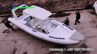 8.6m aluminum alloy inflatable boat, imported Hypalon airbag.  | MS Shipbuilding