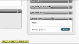Tutorial - How to use Widgets in Wordpress