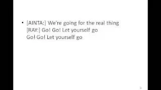 The Real Thing With Lyrics