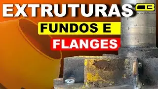 Estrutura de Flange em Tambores de Betoneiras