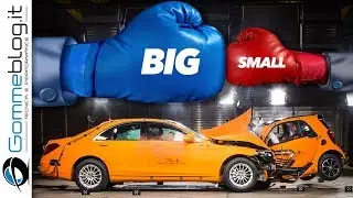 Mercedes S-Class vs Smart ForTwo - Extreme Crash Test | HOW IT'S MADE