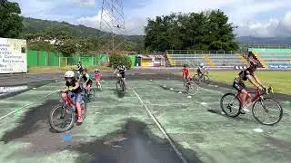 Trabajo de Habilidades en Ciclismo para niños