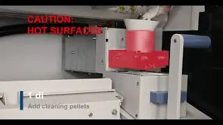 Термоклеевой аппара Fastbind PUREVA Smart  процесс очистки
