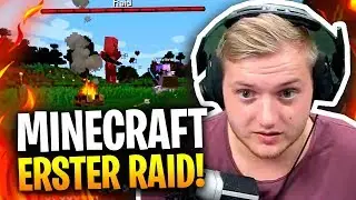⚔😳 Mein erster Raid in Minecraft?! |👨🏼‍🌾😂 Moin Leute Landwirt hier!
