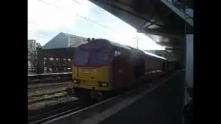1Z92 London Euston - Sheffield DBS 60011 Departs Crewe 10th November 2012