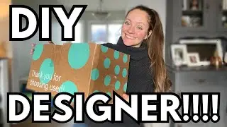 This box is NEVER available!!! Unboxing DIY Designer ThredUP box to resell on Poshmark
