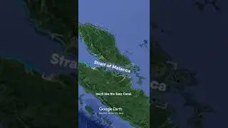 How important is the Strait of Malacca? #strait #malacca #canal #peninsula