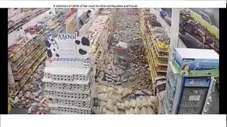 A selection of 2020 of the most terrible earthquakes and floods (2020г. землетрясения, наводнений)