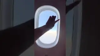 More on plane window shades! #shorts #plane #travel