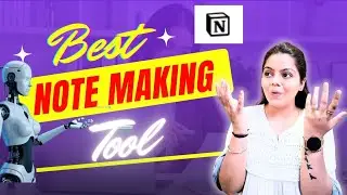 Best Note Making Tool | Notion Ai | Learn How to use Notion Ai? | Notemaking Ai tool kaise use Kare?