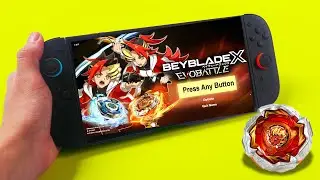 I Played The NEW BEYBLADE X EVO BATTLE GAME! (IT WAS FUN)