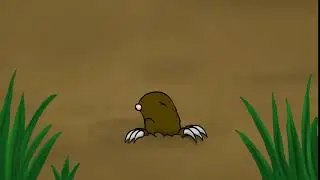 Peaceful Cute Mole Animation (2D Animation Assignment) - William Thomasz